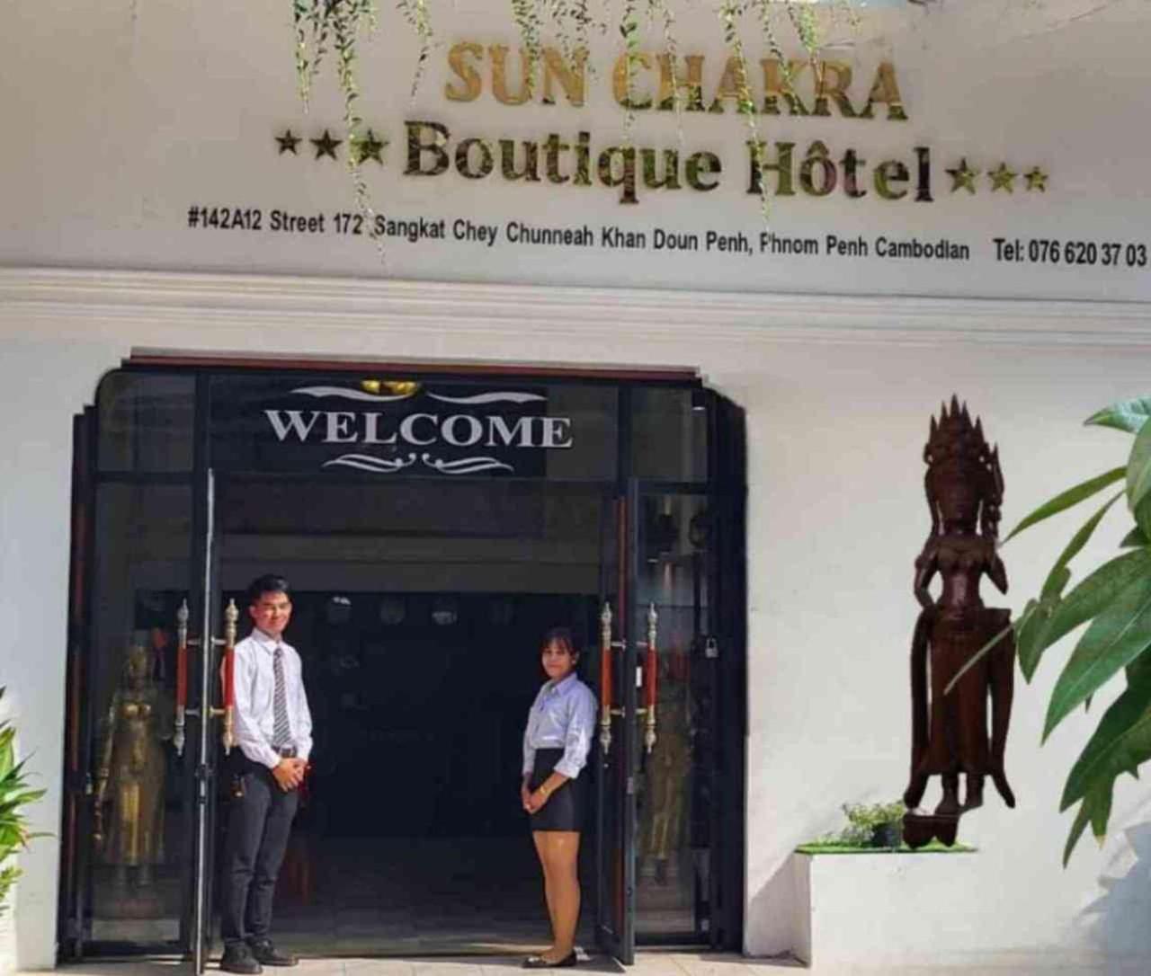 Sun Chakra Boutique Hotel Phnom Penh Luaran gambar